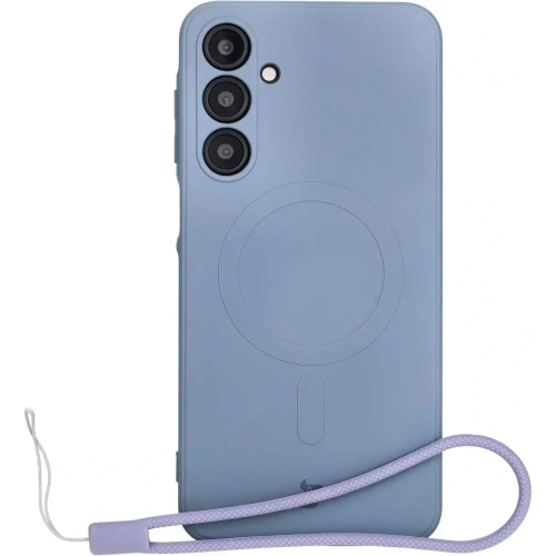 Kup Silikonowe etui z pierścieniem magnetycznym Bizon Case Silicone Magnetic Sq do Samsung Galaxy A16 4G / 5G szare - BIZ8367 - {ean13} - Sklep Home Screen