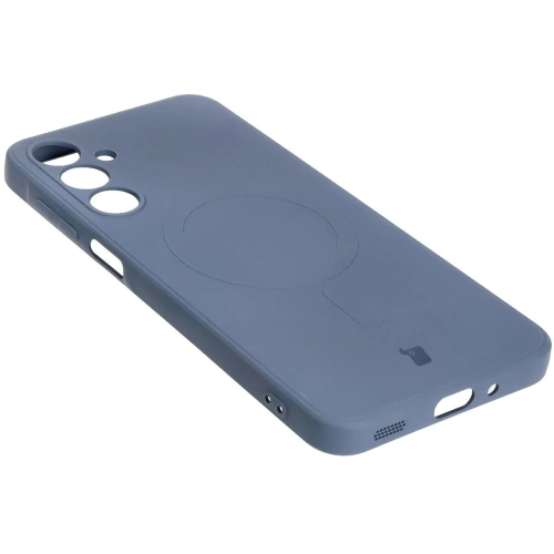 Kup Silikonowe etui z pierścieniem magnetycznym Bizon Case Silicone Magnetic Sq do Samsung Galaxy A16 4G / 5G szare - BIZ8367 - {ean13} - Sklep Home Screen