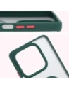 Kup Bizon Case Hybrid Ring Xiaomi Redmi Note 14 5G fumurie cu un cadru verde închis - BIZ8369 - {ean13} - Sklep Home Screen