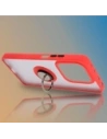 Buy Bizon Case Hybrid Ring Xiaomi Redmi Note 14 5G smoky with a red frame - BIZ8371 - {ean13} - Home Screen Store Europe