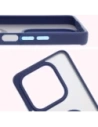Kup Etui z uchwytem na palec Bizon Case Hybrid Ring do Xiaomi Redmi Note 14 5G przydymione z granatową ramką - BIZ8372 - {ean13} - Sklep Home Screen
