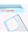 Kup Etui z uchwytem na palec Bizon Case Hybrid Ring do Xiaomi Redmi Note 14 5G przydymione z jasnoniebieską ramką - BIZ8373 - {ean13} - Sklep Home Screen