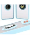 Kup Bizon Case Hybrid Ring Xiaomi Redmi Note 14 5G fumuriu cu un cadru de culoare albastră deschisă - BIZ8373 - {ean13} - Sklep Home Screen