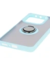 Kup Etui z uchwytem na palec Bizon Case Hybrid Ring do Xiaomi Redmi Note 14 5G przydymione z jasnoniebieską ramką - BIZ8373 - {ean13} - Sklep Home Screen