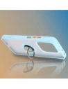 Kup Bizon Case Hybrid Ring Xiaomi Redmi Note 14 5G fumuriu cu un cadru de culoare albastră deschisă - BIZ8373 - {ean13} - Sklep Home Screen