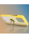 Kup Bizon Case Hybrid Ring Xiaomi Redmi Note 14 5G fumuriu cu un cadru galben - BIZ8374 - {ean13} - Sklep Home Screen