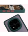 Kup Etui z uchwytem na palec Bizon Case Hybrid Ring do Xiaomi Redmi Note 14 Pro Plus 5G kouřové s tmavě zeleným rámečkem - BIZ8375 - {ean13} - Sklep Home Screen