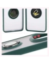 Kup Bizon Case Hybrid Ring Xiaomi Redmi Note 14 Pro Plus 5G rauchig mit einem dunkelgrünen Rahmen - BIZ8375 - {ean13} - Sklep Home Screen