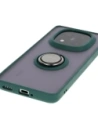 Kup Etui z uchwytem na palec Bizon Case Hybrid Ring do Xiaomi Redmi Note 14 Pro Plus 5G kouřové s tmavě zeleným rámečkem - BIZ8375 - {ean13} - Sklep Home Screen