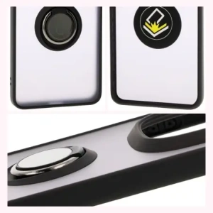 Kup Bizon Case Hybrid Ring Xiaomi Redmi Note 14 Pro Plus 5G fumurii cu un cadru negru - BIZ8376 - {ean13} - Sklep Home Screen