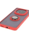 Buy Bizon Case Hybrid Ring Xiaomi Redmi Note 14 Pro Plus 5G smoky with a red frame - BIZ8377 - {ean13} - Home Screen Store Europe