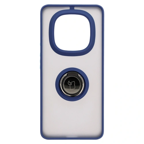 Kup Bizon Case Hybrid Ring Xiaomi Redmi Note 14 Pro Plus 5G füstös sötétkék kerettel - BIZ8378 - {ean13} - Sklep Home Screen