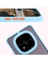 Kup Bizon Case Hybrid Ring Xiaomi Redmi Note 14 Pro Plus 5G fumuriu cu un cadru albastru deschis - BIZ8379 - {ean13} - Sklep Home Screen