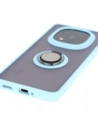 Kup Bizon Case Hybrid Ring Xiaomi Redmi Note 14 Pro Plus 5G fumuriu cu un cadru albastru deschis - BIZ8379 - {ean13} - Sklep Home Screen