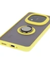 Buy Bizon Case Hybrid Ring Xiaomi Redmi Note 14 Pro Plus 5G smoky with a yellow frame - BIZ8380 - {ean13} - Home Screen Store Europe