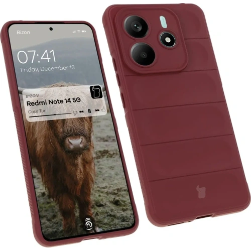 Kup Pancerne etui Bizon Case Tur do Xiaomi Redmi Note 14 5G ciemnofioletowe - BIZ8381 - {ean13} - Sklep Home Screen