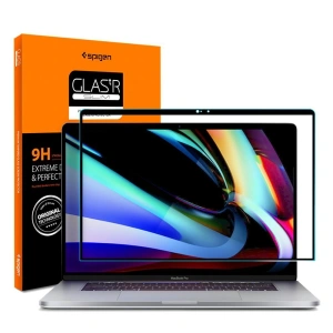 Kup Spigen Apple Gehärtetes Glas Glas.TR MacBook Pro 16 2019-2020 Schwarz - SPN1108BLK - {ean13} - Sklep Home Screen