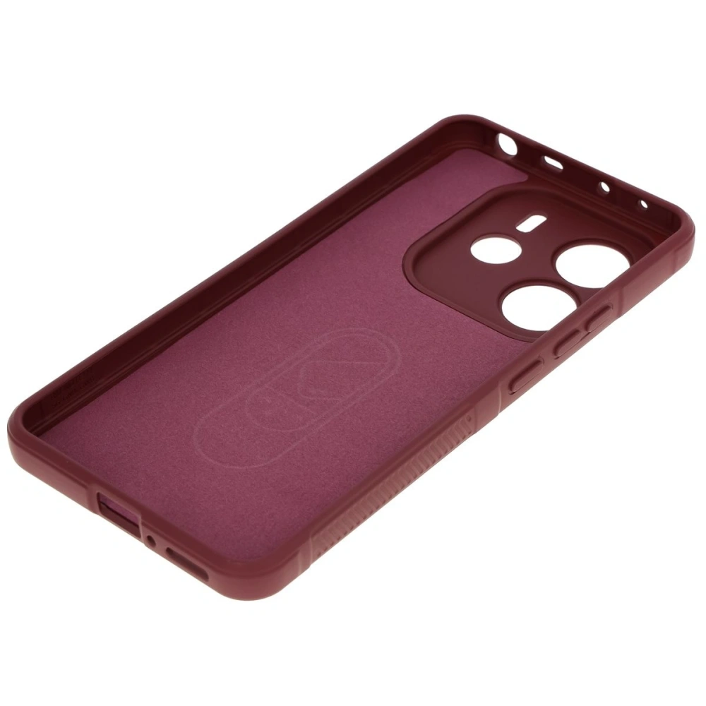 Pancerne etui Bizon Case Tur do Xiaomi Redmi Note 14 5G ciemnofioletowe