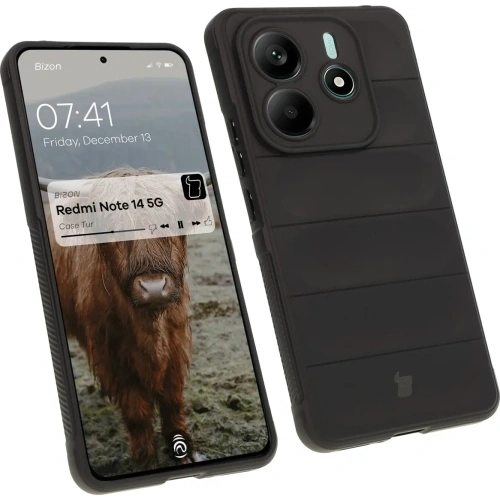 Kup Pancerne etui Bizon Case Tur do Xiaomi Redmi Note 14 5G czarne - BIZ8382 - {ean13} - Sklep Home Screen