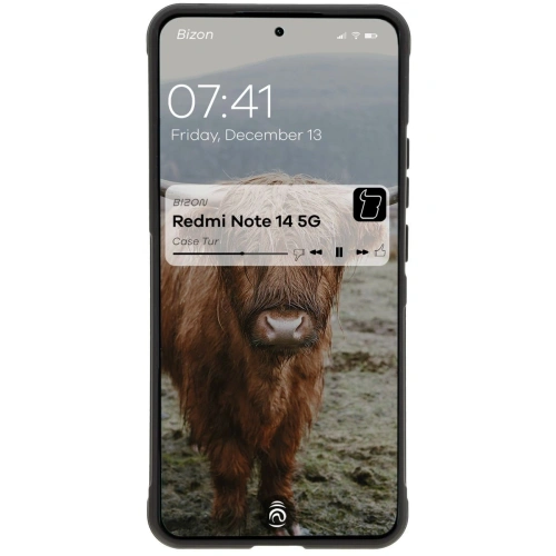 Kup Pancerne etui Bizon Case Tur do Xiaomi Redmi Note 14 5G czarne - BIZ8382 - {ean13} - Sklep Home Screen