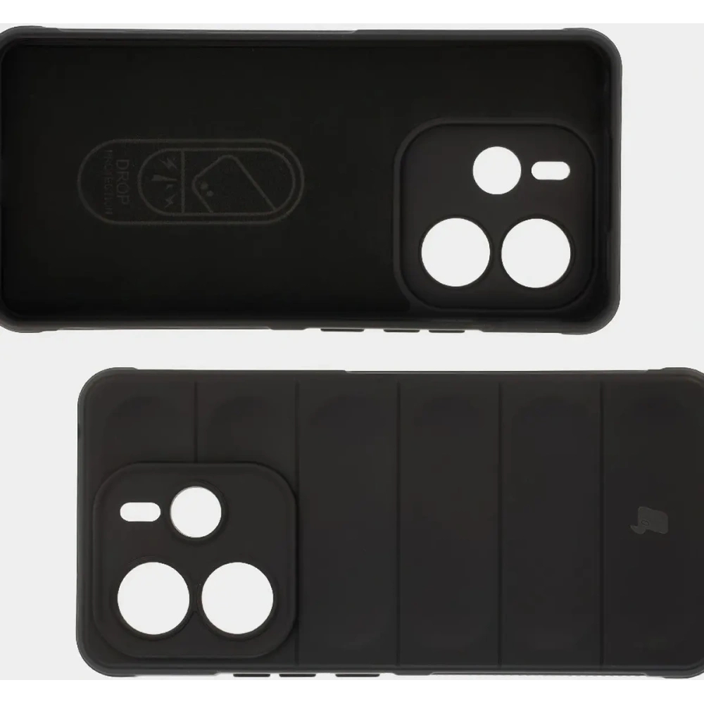 Pancerne etui Bizon Case Tur do Xiaomi Redmi Note 14 5G czarne