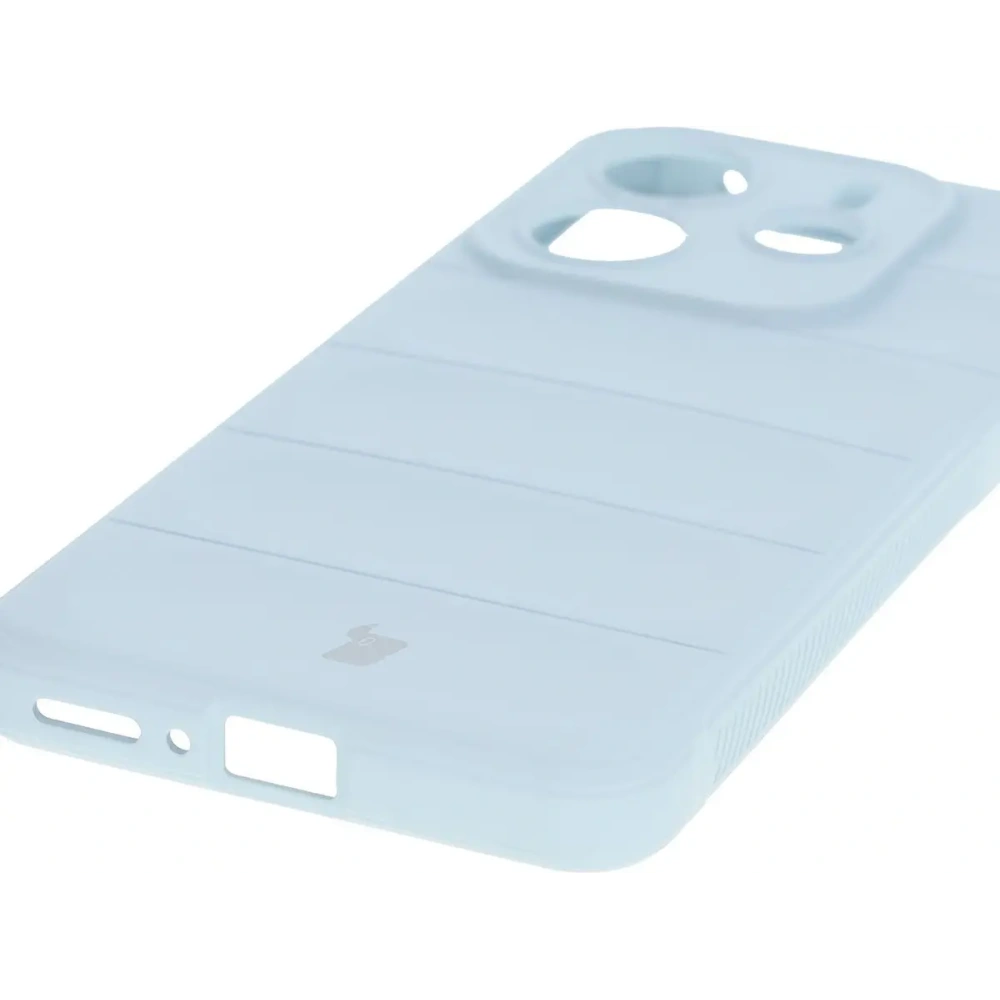 Pancerne etui Bizon Case Tur do Xiaomi Redmi Note 14 5G jasnoniebieskie