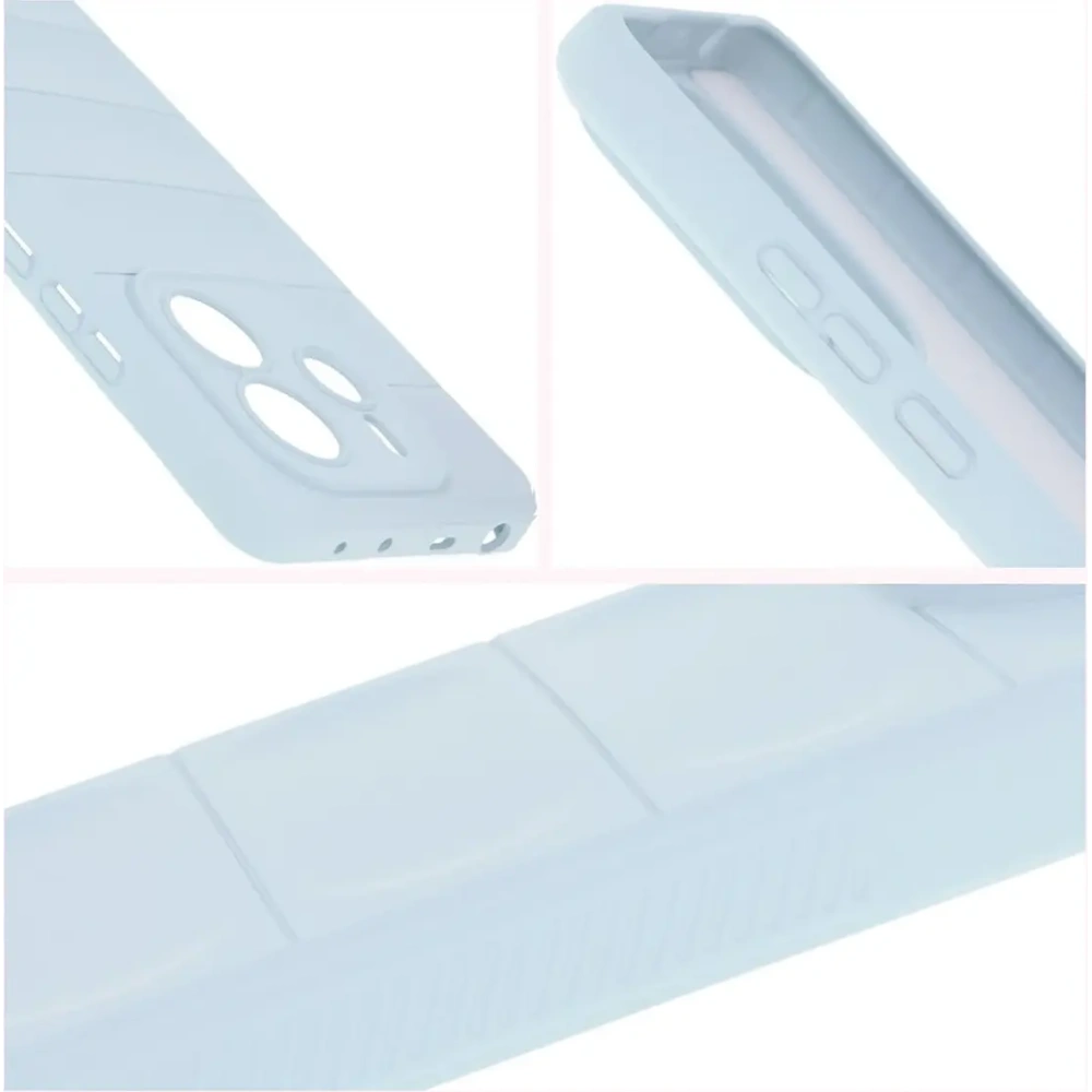 Pancerne etui Bizon Case Tur do Xiaomi Redmi Note 14 5G jasnoniebieskie