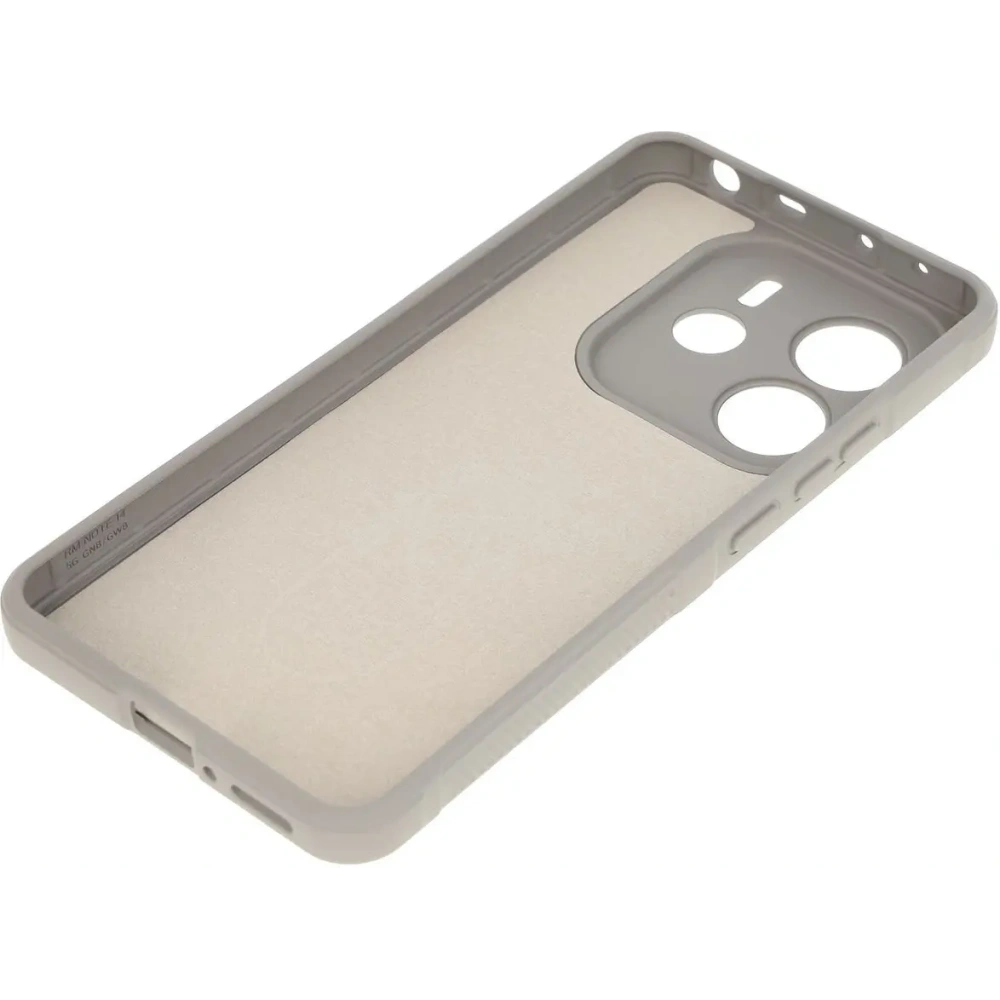 Pancerne etui Bizon Case Tur do Xiaomi Redmi Note 14 5G jasnoszare