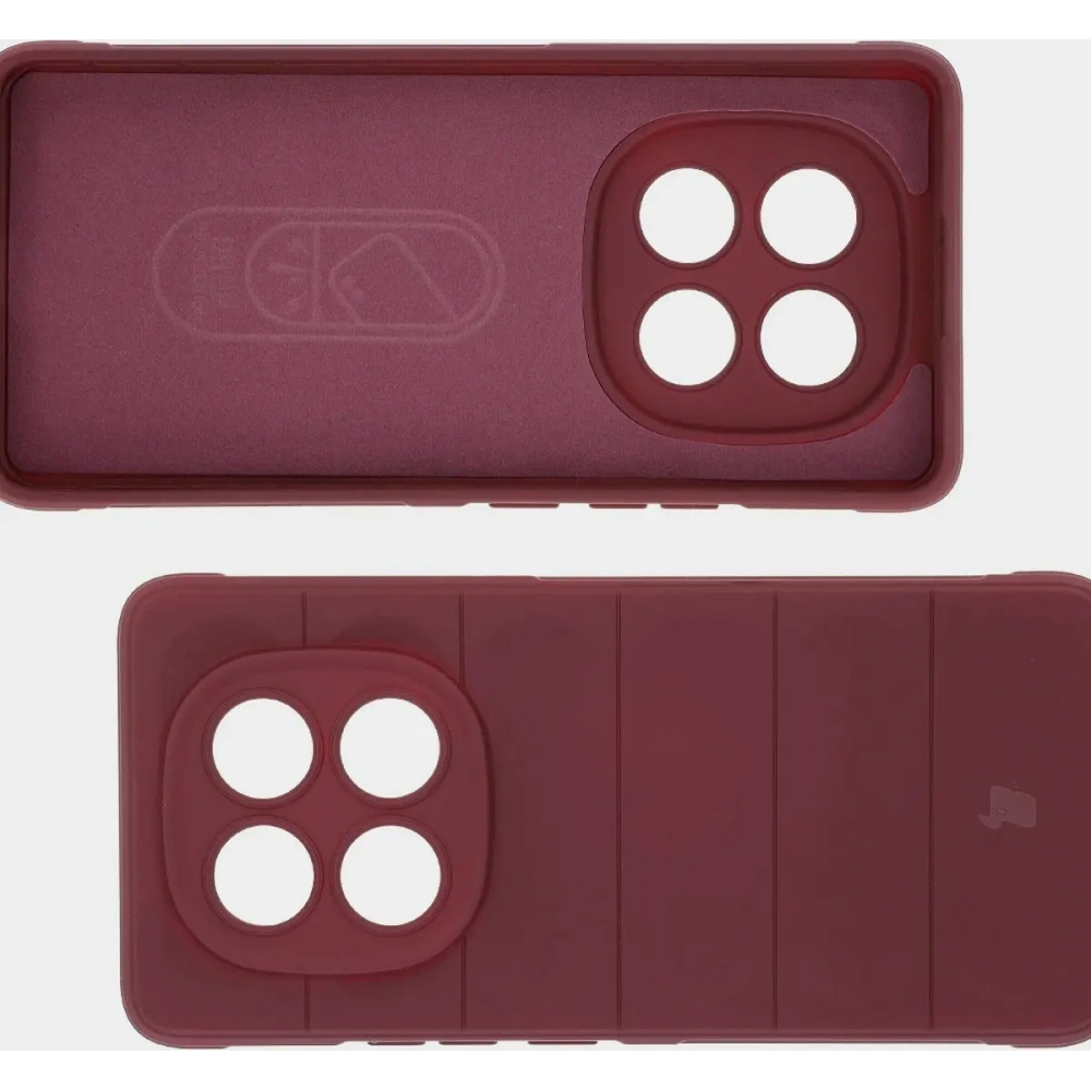 Pancerne etui Bizon Case Tur do Xiaomi Redmi Note 14 Pro 5G / Poco X7 ciemnofioletowe