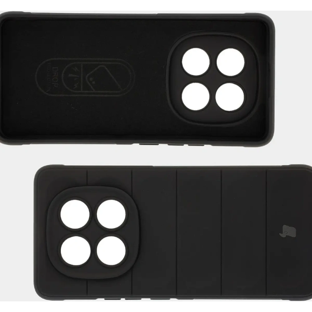 Pancerne etui Bizon Case Tur do Xiaomi Redmi Note 14 Pro 5G / Poco X7 czarne