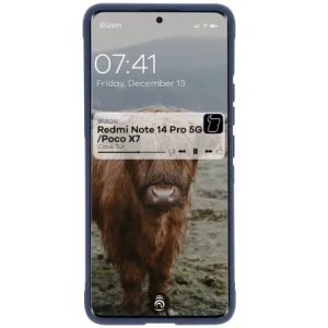 Kup Bizon Case Tur Xiaomi Redmi Note 14 Pro 5G / Poco X7 albastru marin - BIZ8390 - {ean13} - Sklep Home Screen