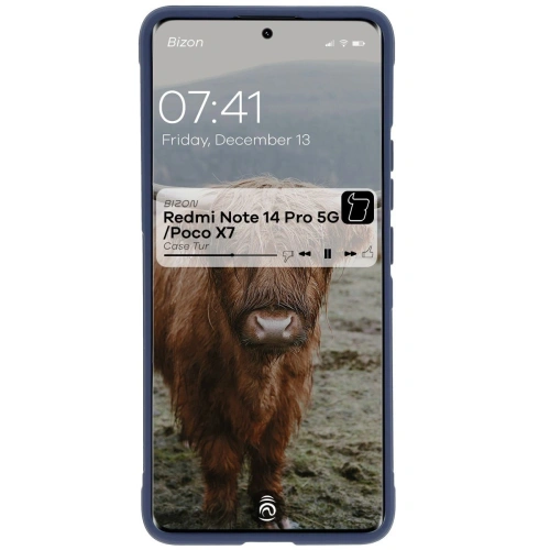 Kup Bizon Case Tur Xiaomi Redmi Note 14 Pro 5G / Poco X7 sötétkék - BIZ8390 - {ean13} - Sklep Home Screen
