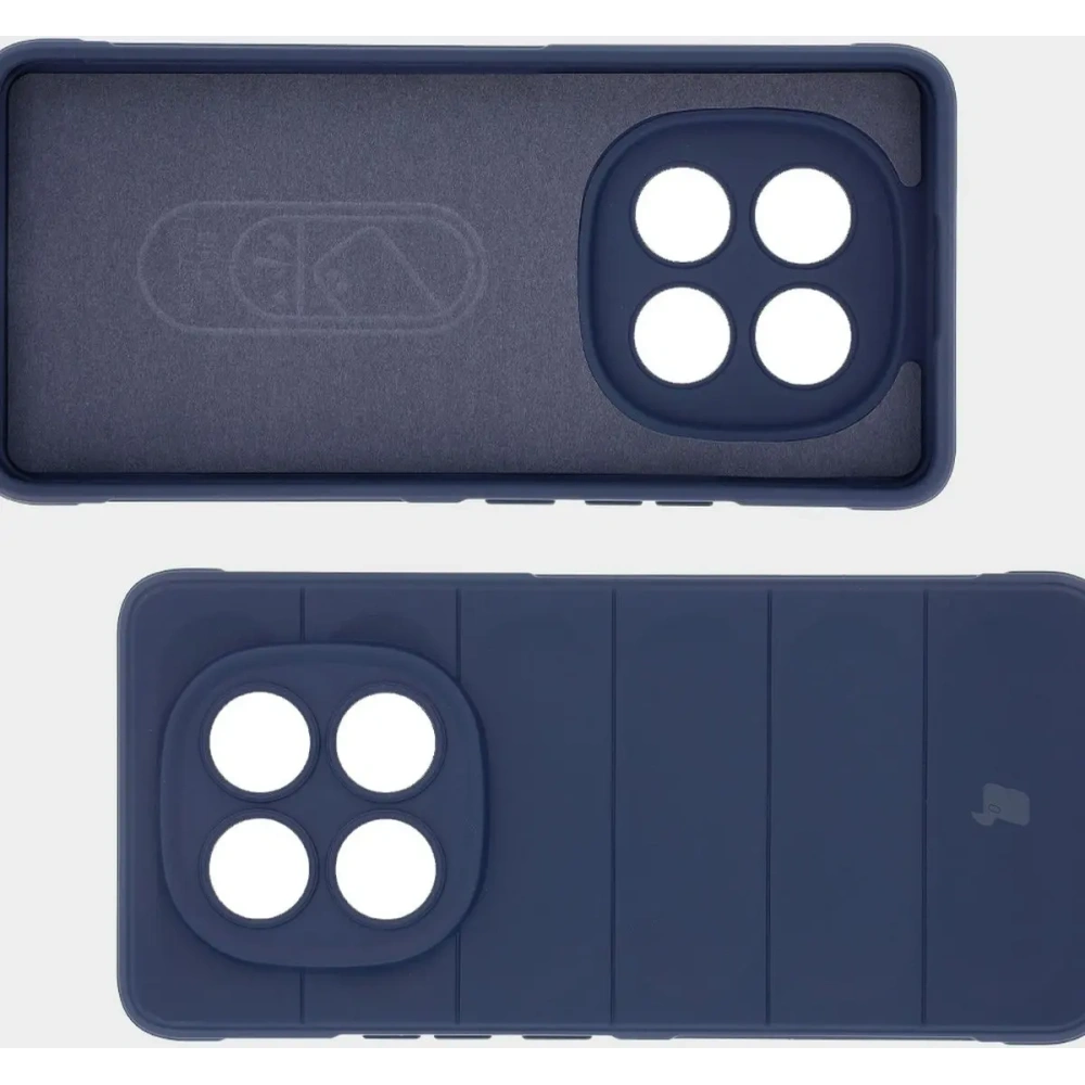 Pancerne etui Bizon Case Tur do Xiaomi Redmi Note 14 Pro 5G / Poco X7 granatowe