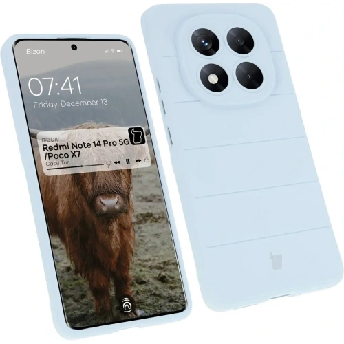 Kup Bizon Case Tur Xiaomi Redmi Note 14 Pro 5G / Poco X7 világoskék - BIZ8391 - {ean13} - Sklep Home Screen