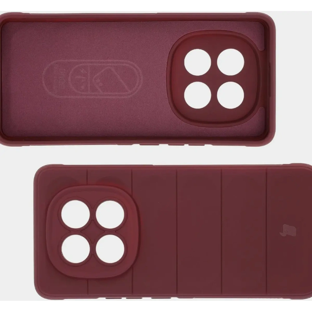 Pancerne etui Bizon Case Tur do Xiaomi Redmi Note 14 Pro Plus 5G ciemnofioletowe