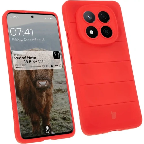 Kup Pancerne etui Bizon Case Tur do Xiaomi Redmi Note 14 Pro Plus 5G czerwone - BIZ8395 - {ean13} - Sklep Home Screen