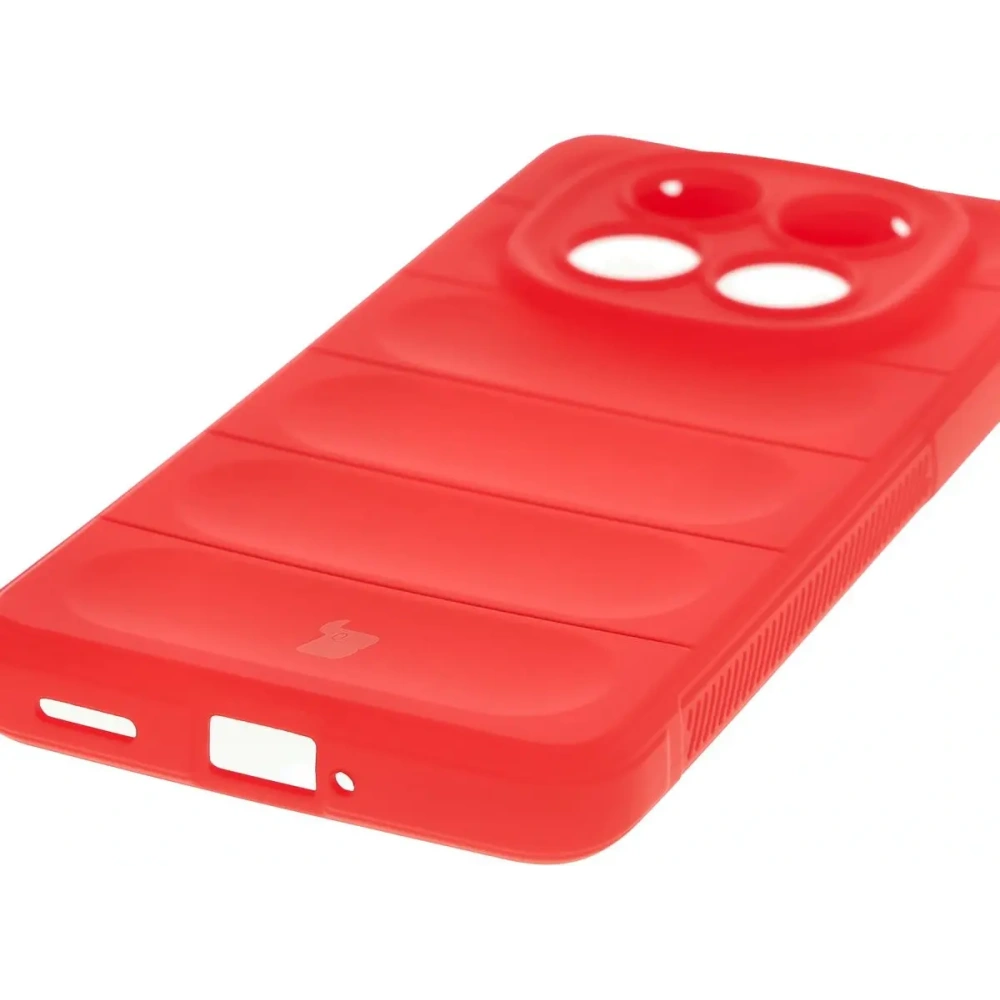 Pancerne etui Bizon Case Tur do Xiaomi Redmi Note 14 Pro Plus 5G czerwone