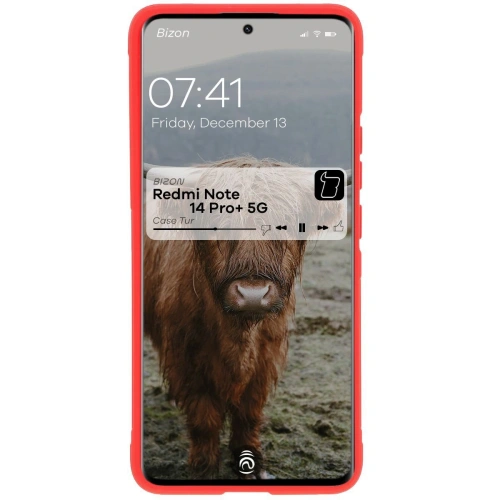 Kup Bizon Case Tur Xiaomi Redmi Note 14 Pro Plus 5G rot - BIZ8395 - {ean13} - Sklep Home Screen