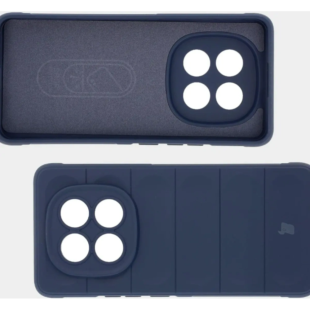 Pancerne etui Bizon Case Tur do Xiaomi Redmi Note 14 Pro Plus 5G granatowe