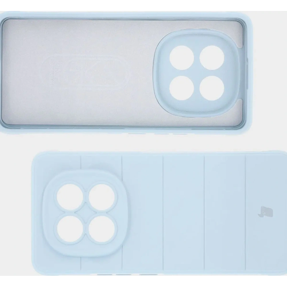 Pancerne etui Bizon Case Tur do Xiaomi Redmi Note 14 Pro Plus 5G jasnoniebieskie