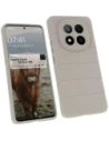Pancéřové etui Bizon Case Tur do Xiaomi Redmi Note 14 Pro Plus 5G světle šedé
