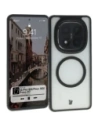 Bizon Case MatteO Magnetic Xiaomi Redmi Note 14 Pro 5G / 14 Pro Plus 5G / Poco X7 áttetsző fekete kerettel