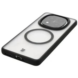 Kup Bizon Carcasă MatteO Magnetic Xiaomi Redmi Note 14 Pro 5G / 14 Pro Plus 5G / Poco X7 translucidă cu cadru negru - BIZ8399 - {ean13} - Sklep Home Screen