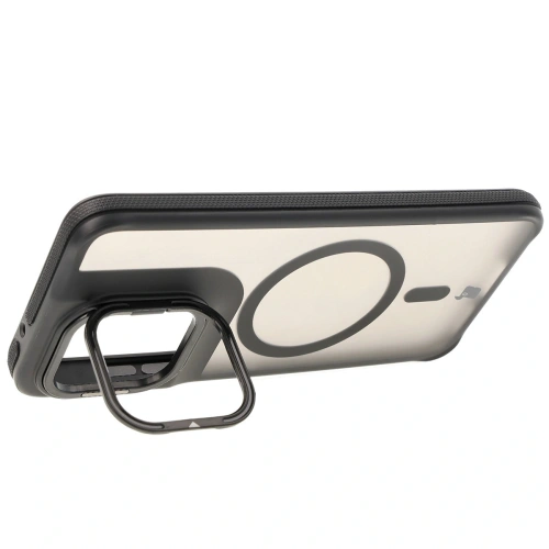 Kup Pouzdro s podstavcem a magnetickým kroužkem Bizon Case Eclipse pro Motorola Edge 50 Neo kouřové s černým rámečkem - BIZ8401 - {ean13} - Sklep Home Screen
