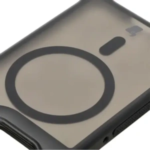 Kup Etui z podstawką i pierścieniem magnetycznym Bizon Case Eclipse do Motorola Edge 50 Neo przydymione z czarną ramką - BIZ8401 - {ean13} - Sklep Home Screen