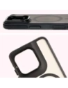 Kup Pouzdro s podstavcem a magnetickým kroužkem Bizon Case Eclipse pro Motorola Edge 50 Neo kouřové s černým rámečkem - BIZ8401 - {ean13} - Sklep Home Screen