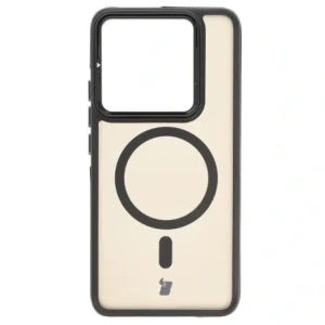 Kup Caz Bizon Eclipse Stand & Magnetic Xiaomi 14T Pro fumuriu cu un cadru negru - BIZ8402 - {ean13} - Sklep Home Screen