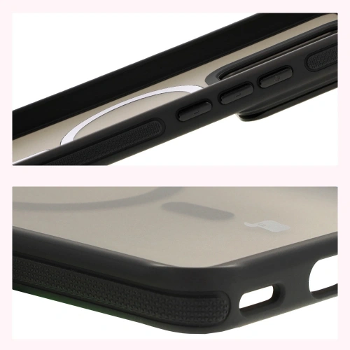 Kup Etui s podstavcem a magnetickým kroužkem Bizon Case Eclipse pro Xiaomi 14T Pro kouřové s černým rámečkem - BIZ8402 - {ean13} - Sklep Home Screen