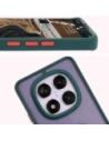 Kup Bizon Case Hybrid Gyűrű Xiaomi Redmi Note 14 Pro 5G / Poco X7 füstös sötétzöld kerettel - BIZ8403 - {ean13} - Sklep Home Screen