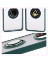 Kup Bizon Case Hybrid Ring Xiaomi Redmi Note 14 Pro 5G / Poco X7 fumuriu cu un cadru verde închis - BIZ8403 - {ean13} - Sklep Home Screen